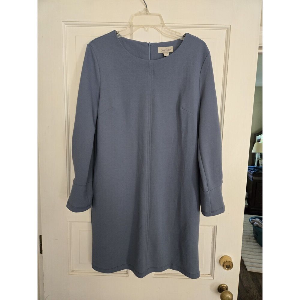 Charlie Paige Dusty Blue Minidress - M - Silver Hardware